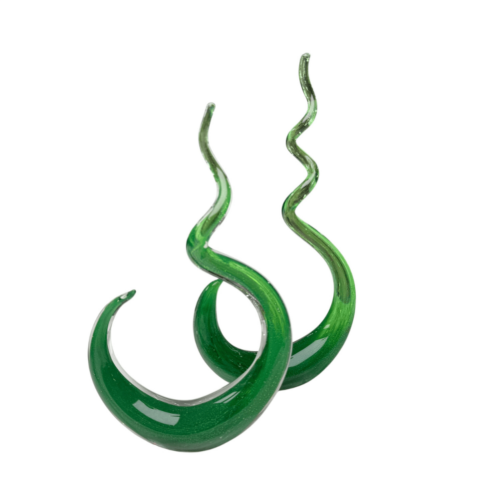 2Lİ SOYUT HELOJEN OBJE YEŞİL