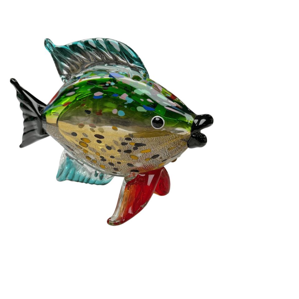RENKLİ CAM BALIK DEKOR