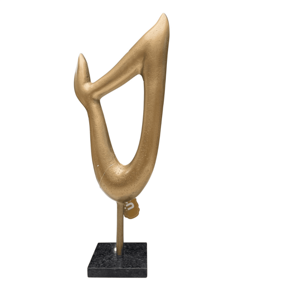 BÜYÜK MERMER KAİDELİ SOYUT DÖKÜM OBJE