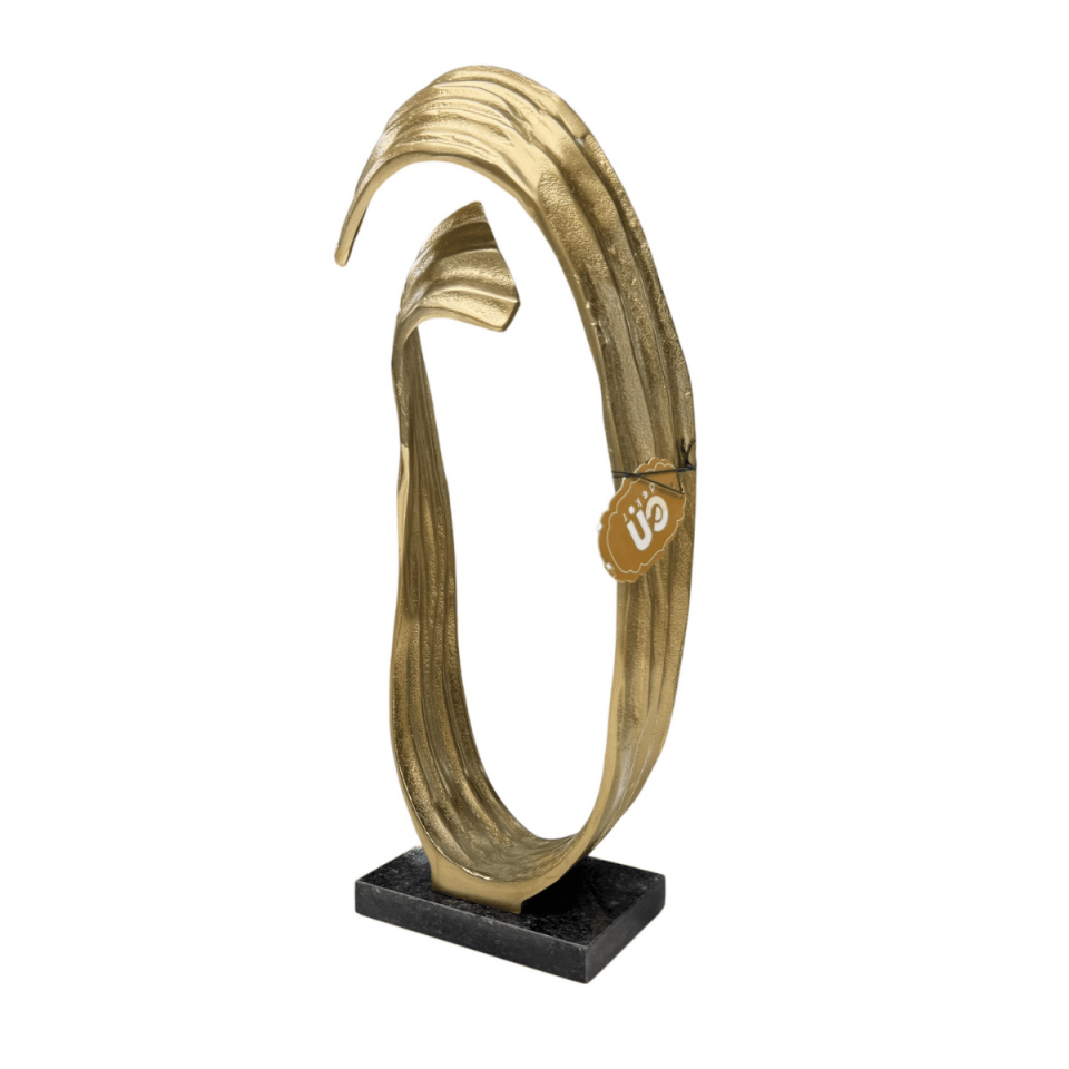 BÜYÜK MERMER KAİDELİ SOYUT DÖKÜM OBJE