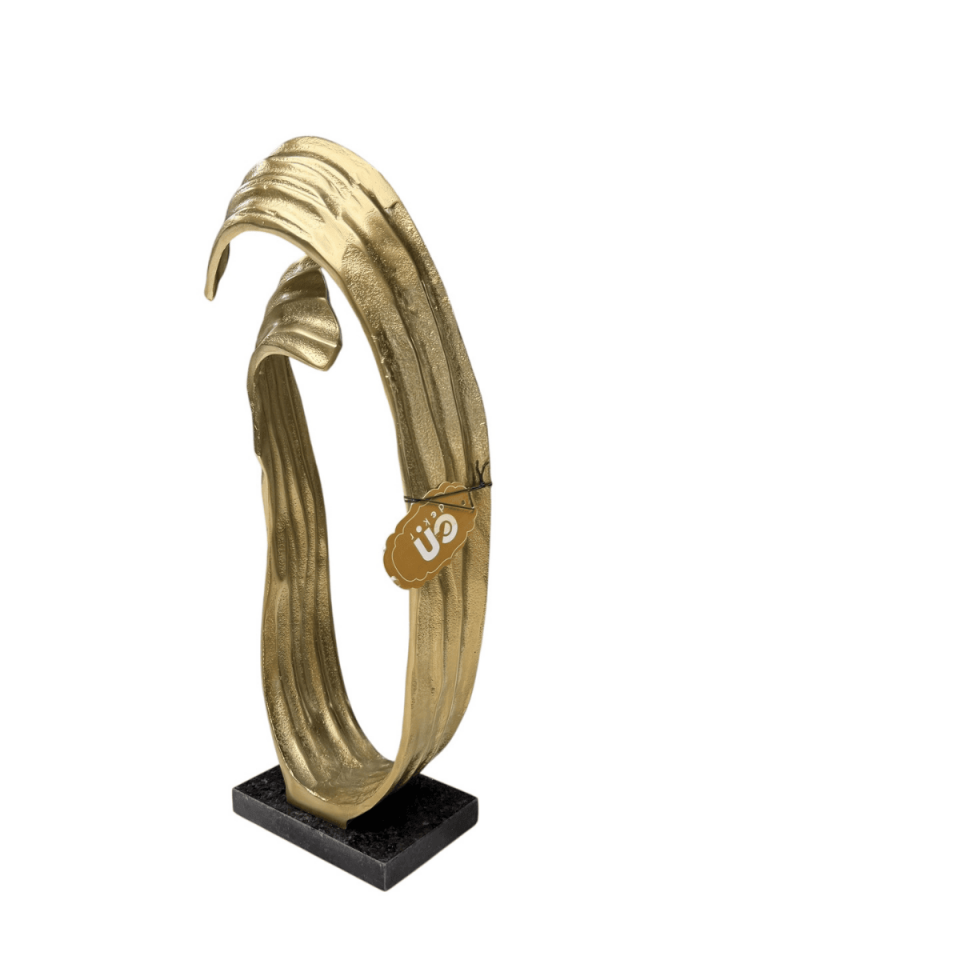 KÜÇÜK MERMER KAİDELİ SOYUT DÖKÜM OBJE