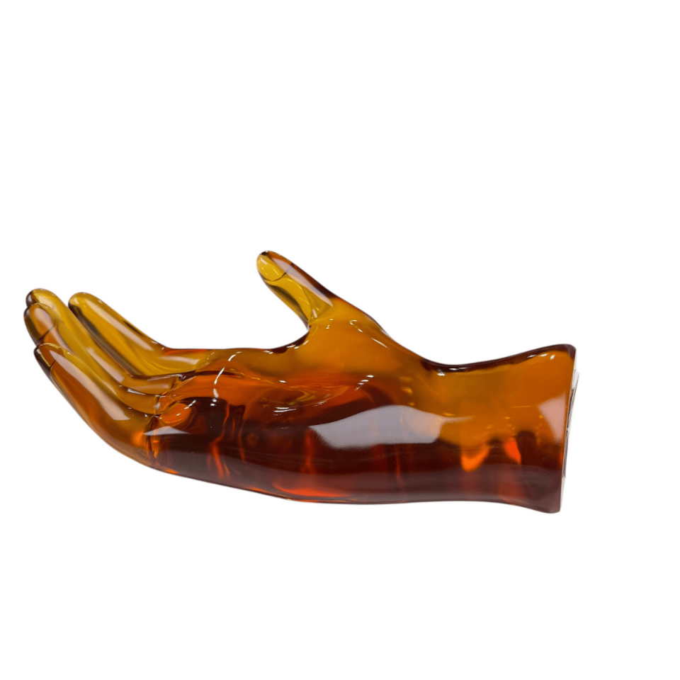 AKRİLİK DEKORATİF EL AMBER