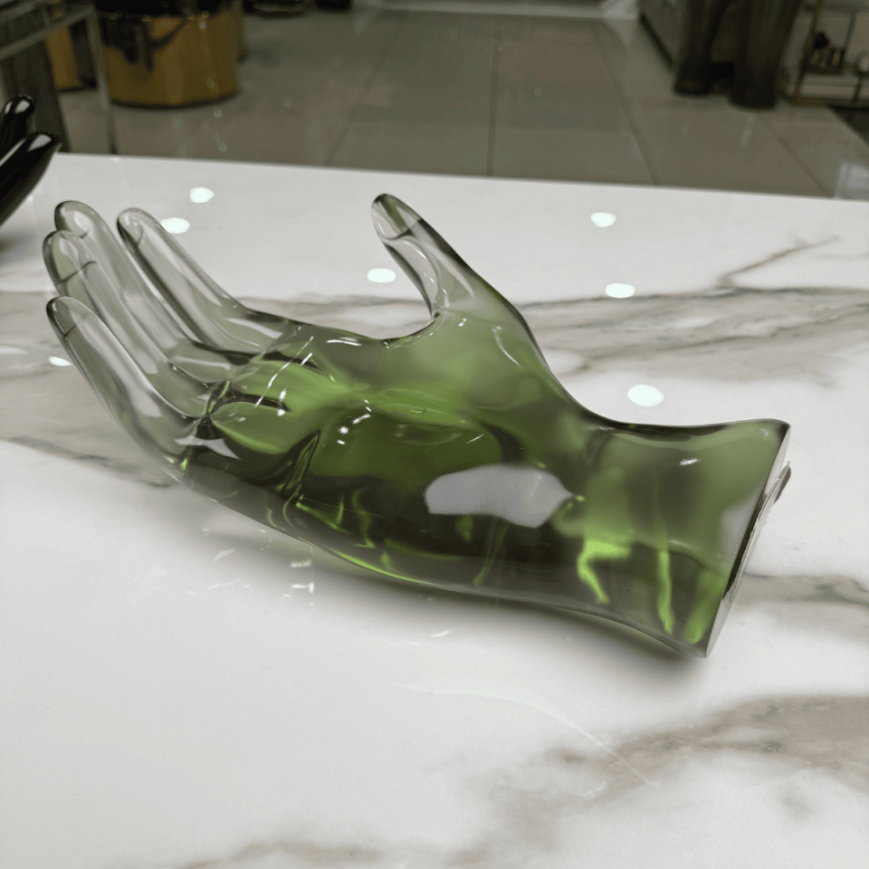 AKRİLİK DEKORATİF EL YEŞİL