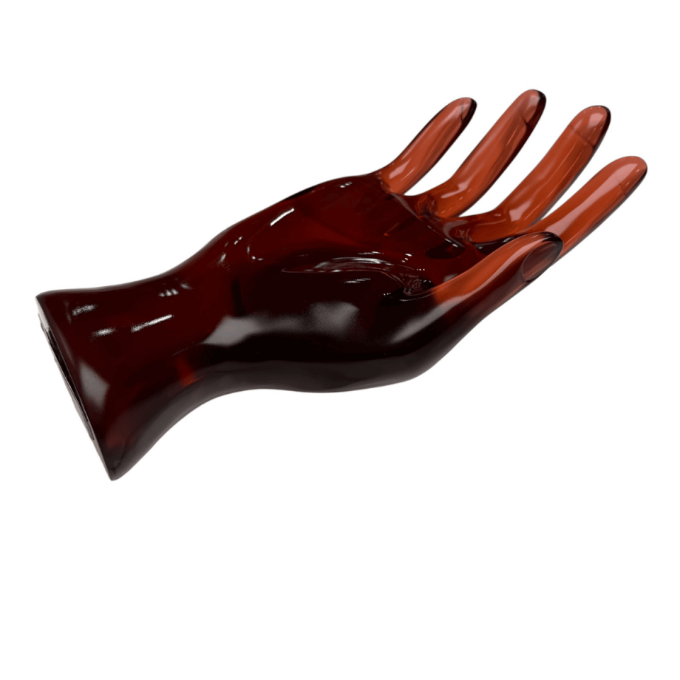 AKRİLİK DEKORATİF EL KIRMIZI