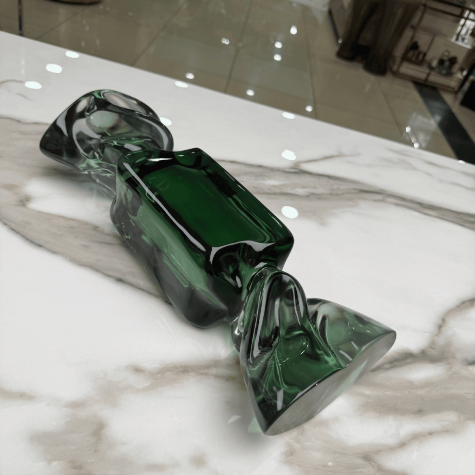 AKRİLİK ŞEKER OBJE YEŞİL