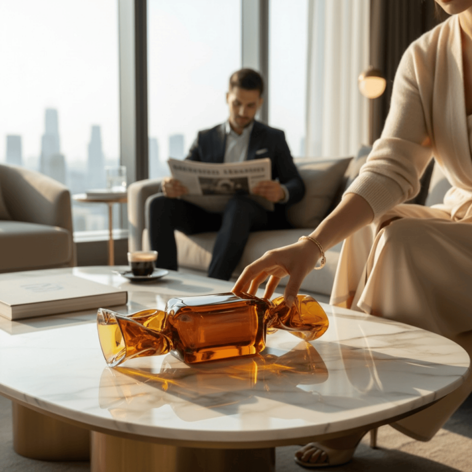 AKRİLİK ŞEKER OBJE TURUNCU