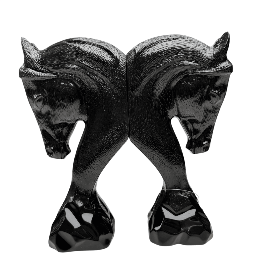 AKRİLİK 2Lİ AT KİTAP TUTUCU