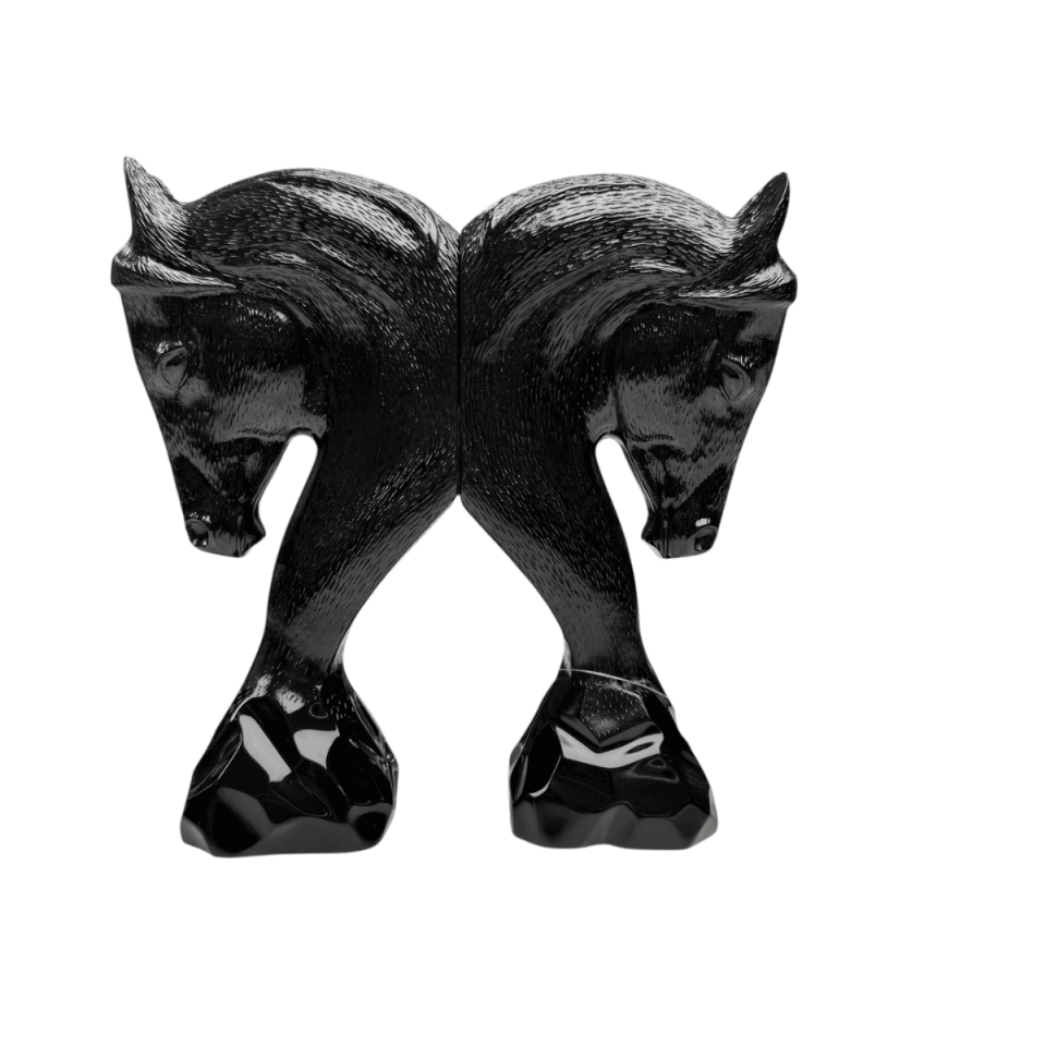 AKRİLİK 2Lİ AT KİTAP TUTUCU