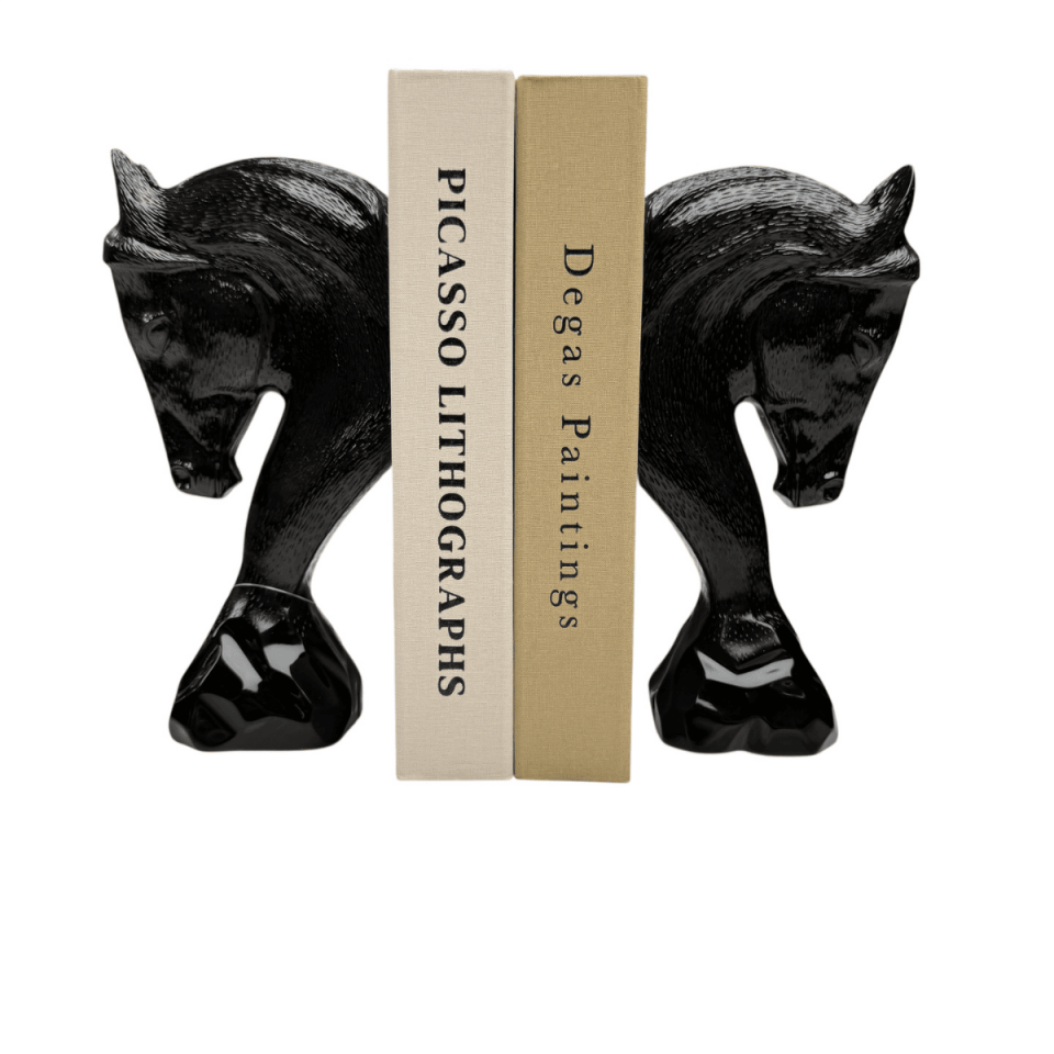 AKRİLİK 2Lİ AT KİTAP TUTUCU