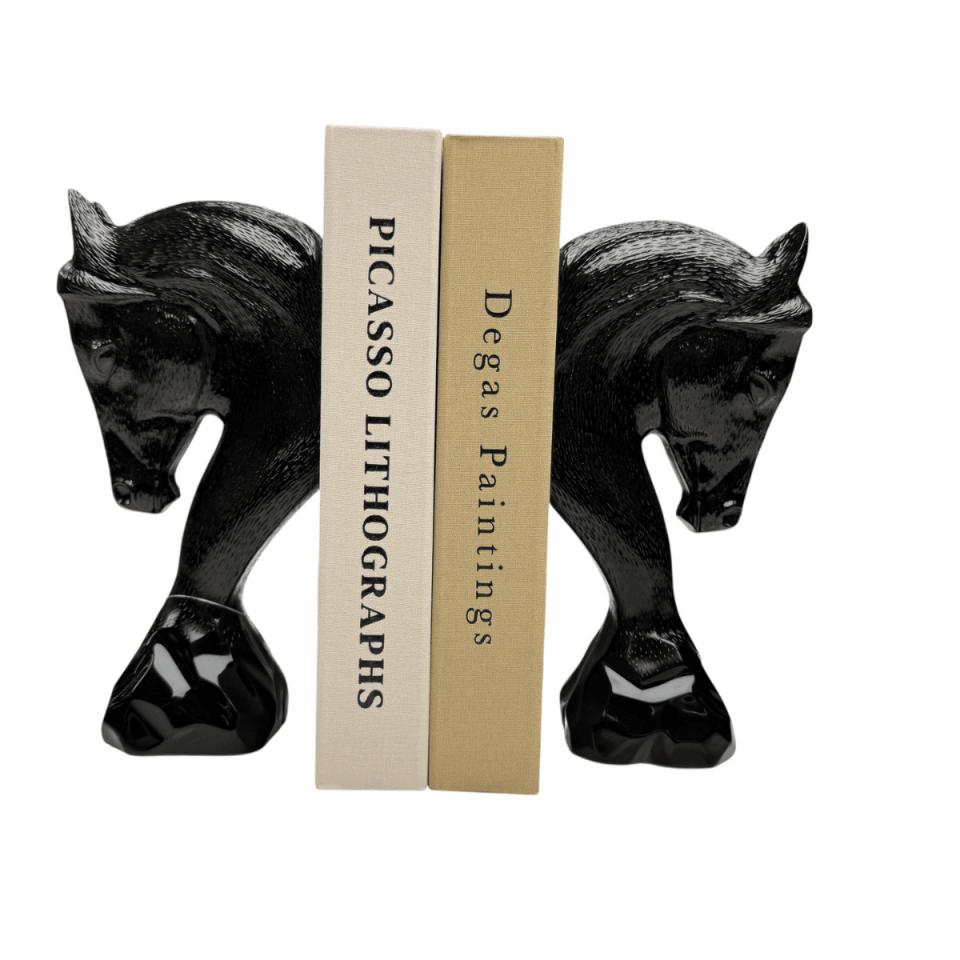 AKRİLİK 2Lİ AT KİTAP TUTUCU