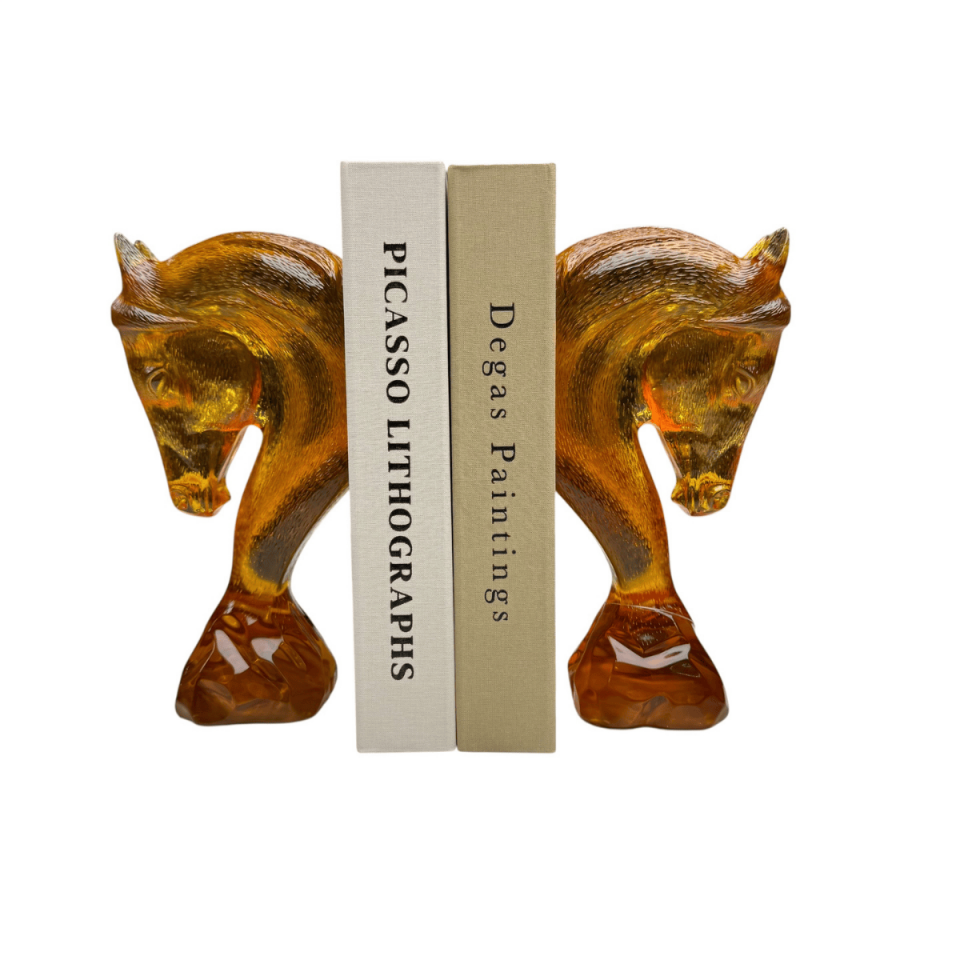 AKRİLİK 2Lİ AT KİTAP TUTUCU