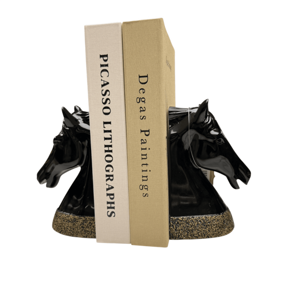 AKRİLİK AT FİGÜRLÜ 2'Lİ KİTAP TUTACAĞI