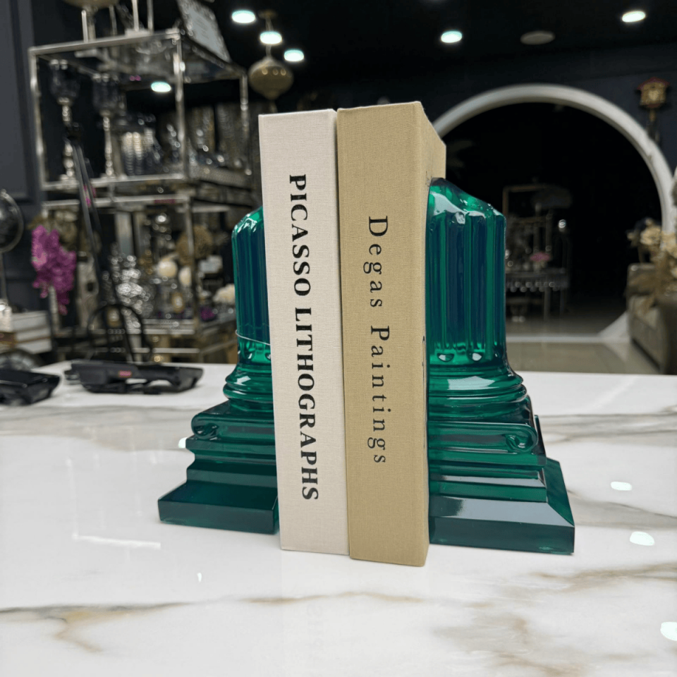 AKRİLİK SÜTUN MODEL 2'Lİ KİTAP TUTACAĞI