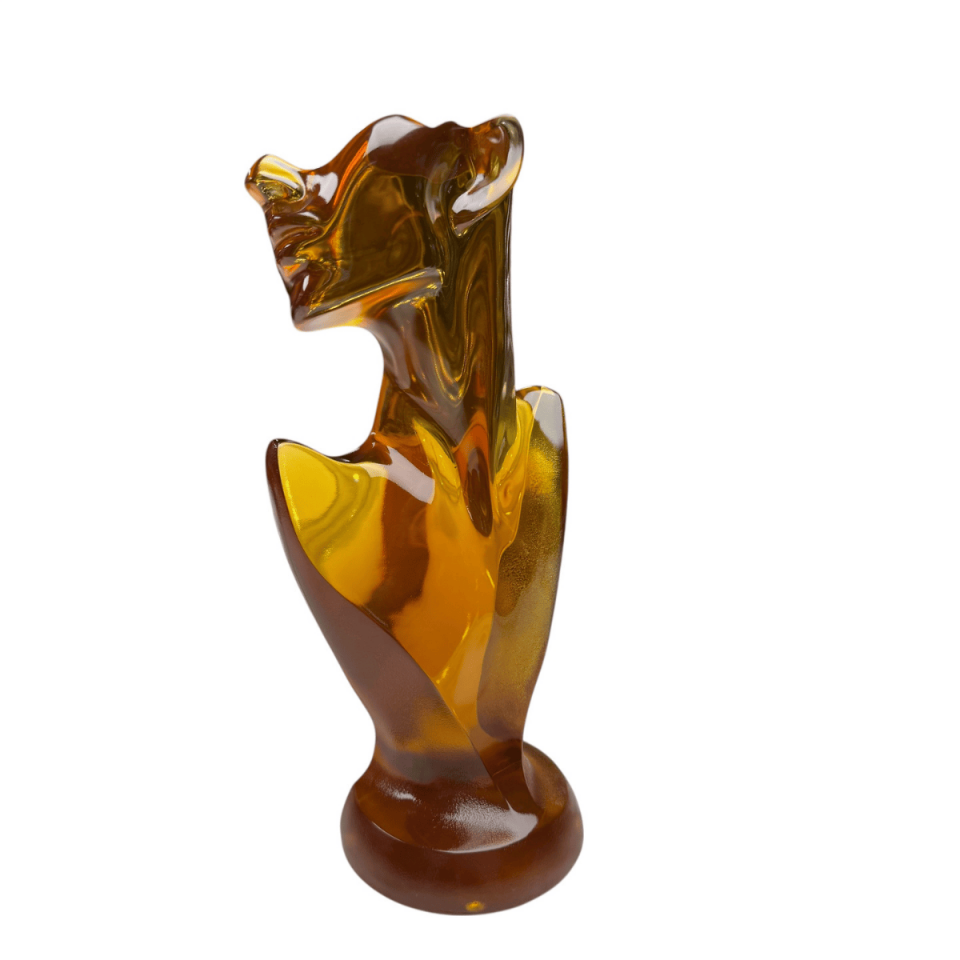 AKRİLİK KADIN BÜST DEKORATİF OBJE