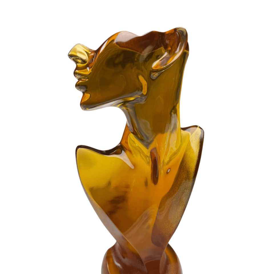 AKRİLİK KADIN BÜST DEKORATİF OBJE