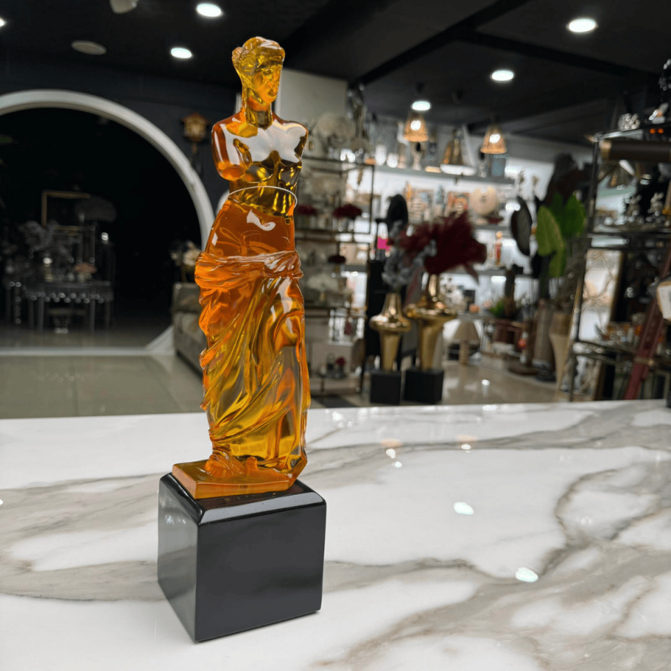 AKRİLİK ANTİK KADIN HEYKELİ