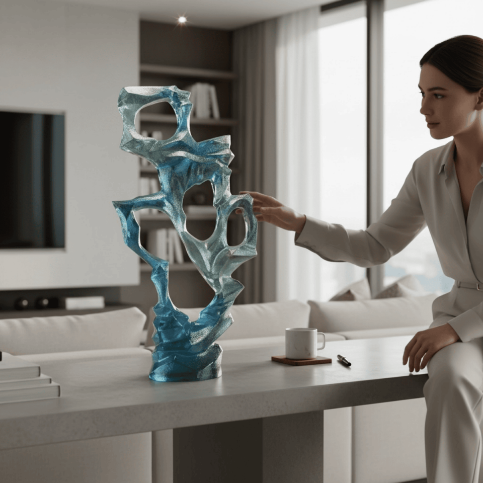 AKRİLİK MERCAN DEKORATİF OBJE