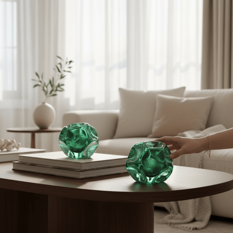 AKRİLİK 2'Lİ METEOR OBJE