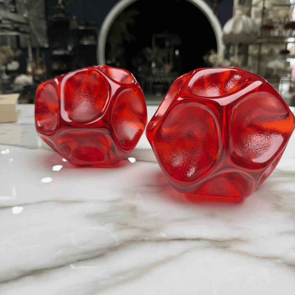 AKRİLİK 2'Lİ METEOR OBJE