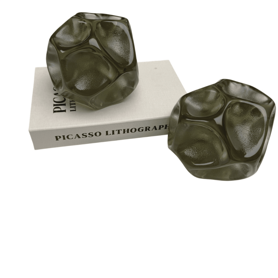 AKRİLİK 2'Lİ METEOR OBJE