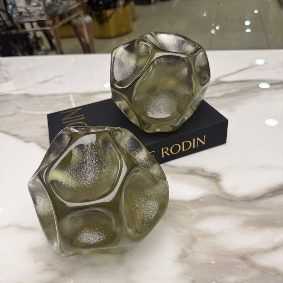 AKRİLİK 2'Lİ METEOR OBJE