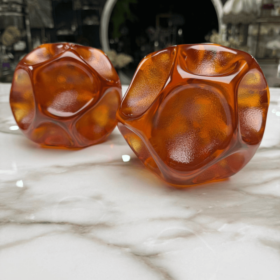 AKRİLİK 2'Lİ METEOR OBJE