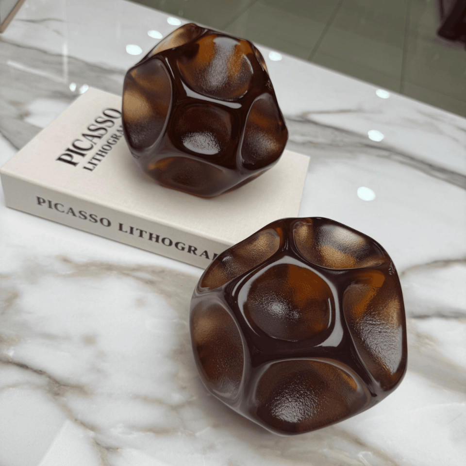 AKRİLİK 2'Lİ METEOR OBJE