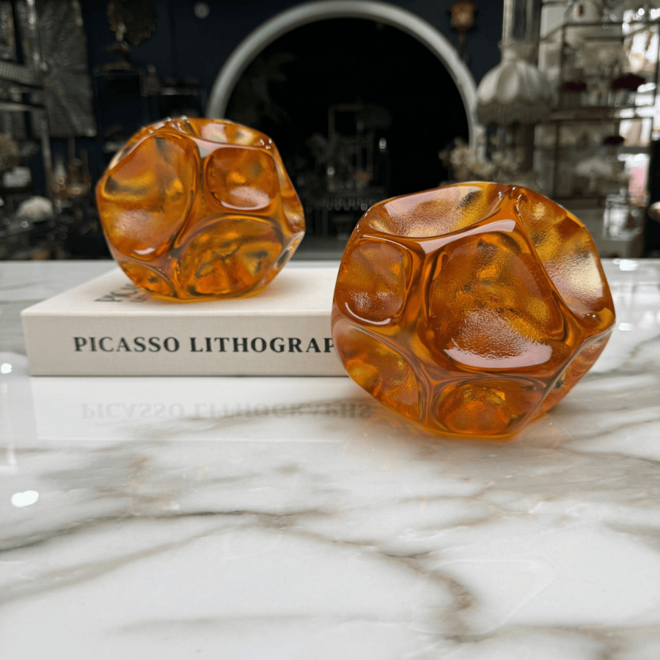 AKRİLİK 2'Lİ METEOR OBJE