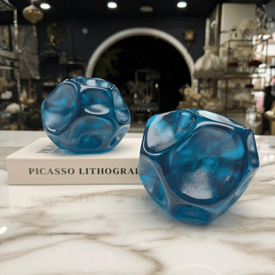 AKRİLİK 2'Lİ METEOR OBJE