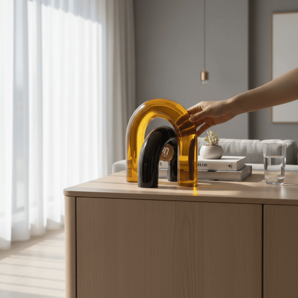 AKRİLİK GÖKKUŞAĞI OBJE