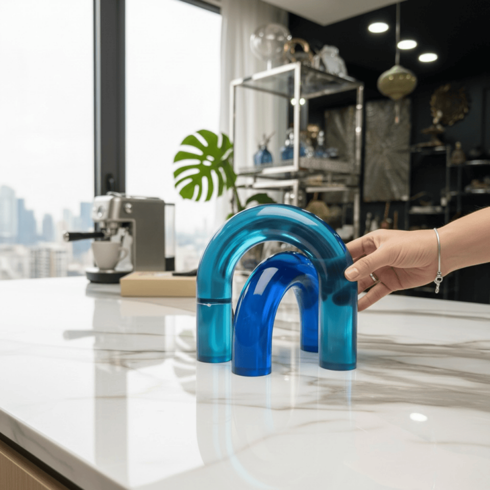 AKRİLİK GÖKKUŞAĞI OBJE