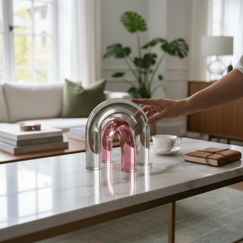 AKRİLİK GÖKKUŞAĞI OBJE