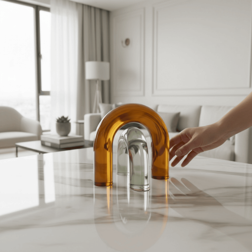 AKRİLİK GÖKKUŞAĞI OBJE