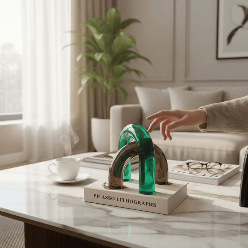 AKRİLİK GÖKKUŞAĞI OBJE