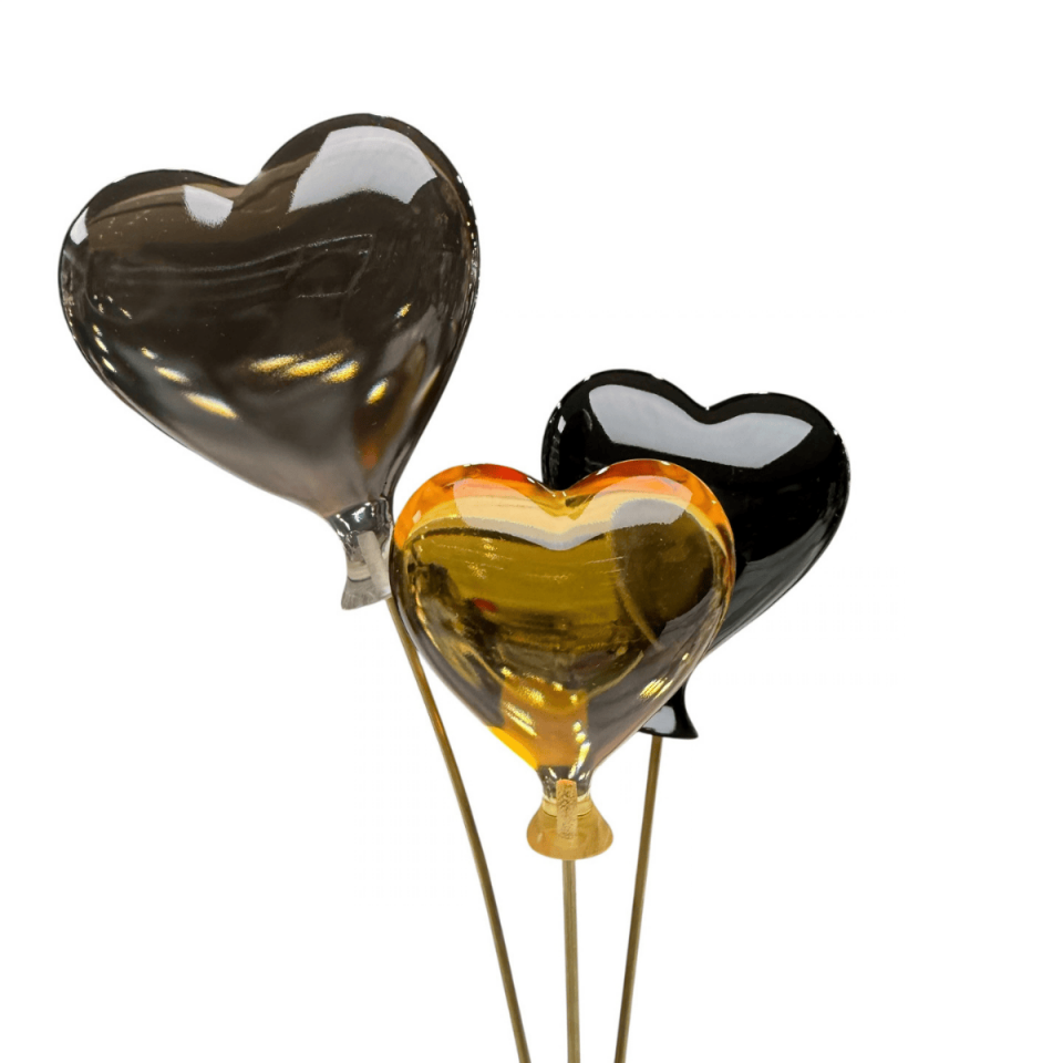 AKRİLİK KALP DEMET OBJE