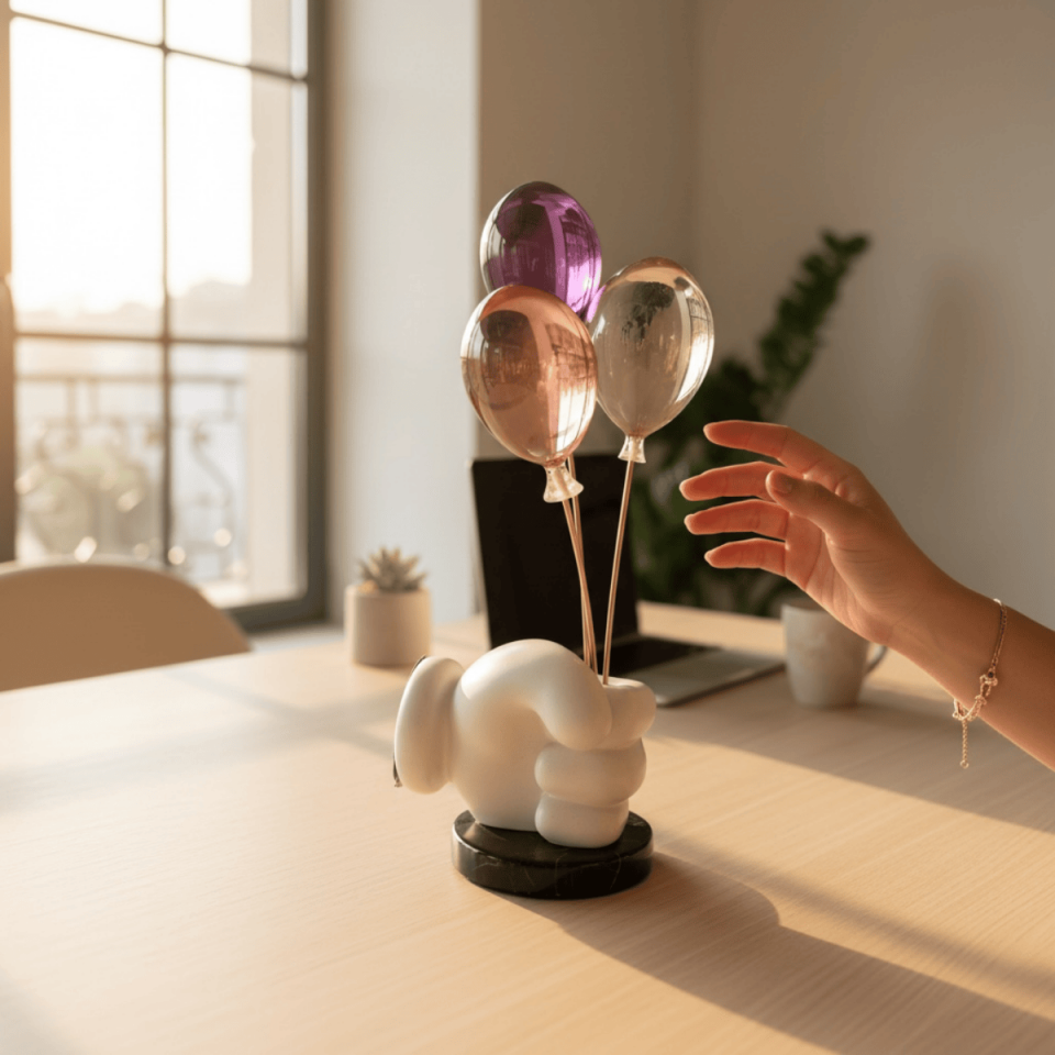 AKRİLİK BALON DEMET OBJE