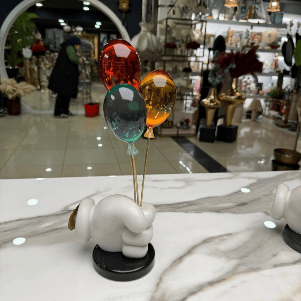 AKRİLİK BALON DEMET OBJE