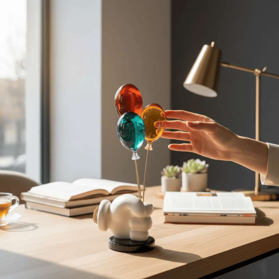 AKRİLİK BALON DEMET OBJE