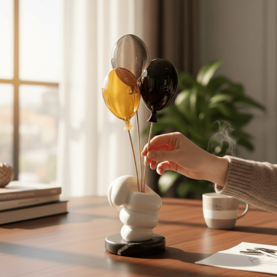 AKRİLİK BALON DEMET OBJE