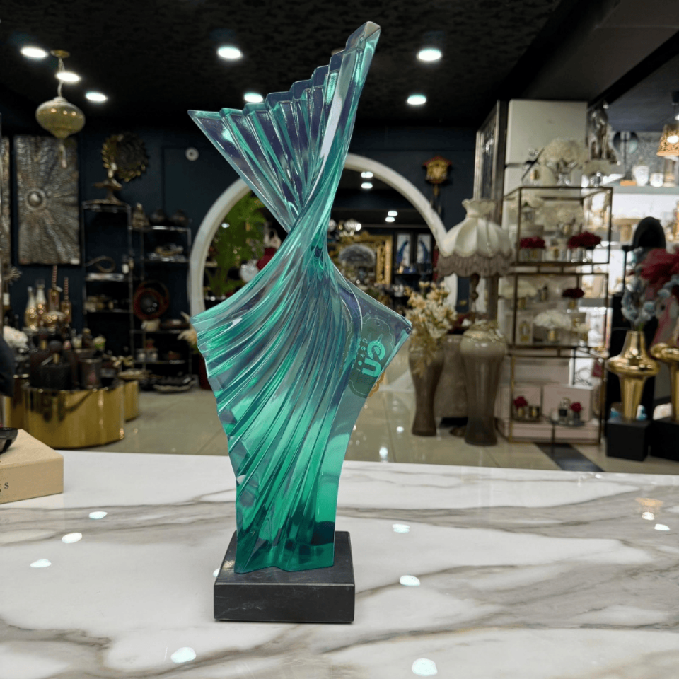 AKRİLİK SOYUT HEYKEL