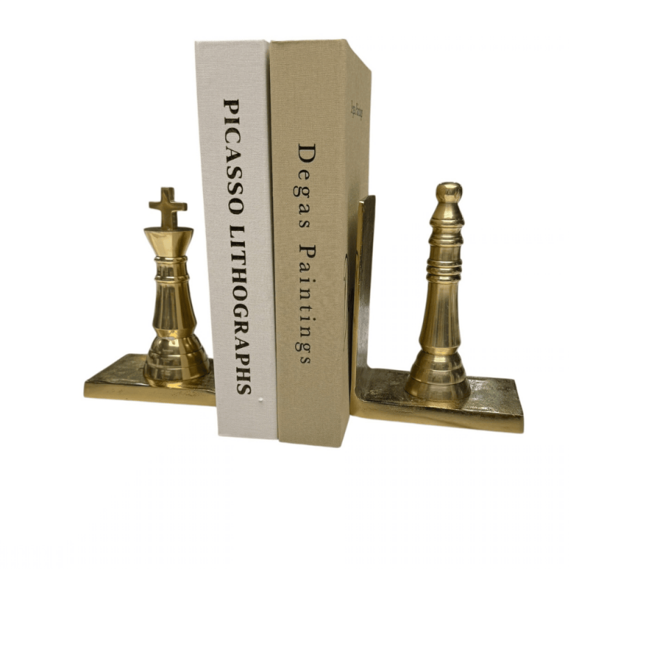 SATRANÇ FİGÜRLÜ 2'Lİ KİTAP TUTUCU