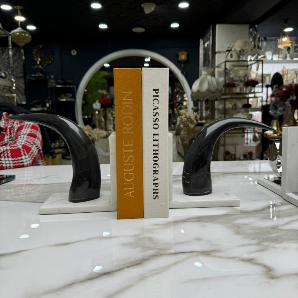 MERMER KAİDELİ 2'Lİ KİTAP TUTUCU