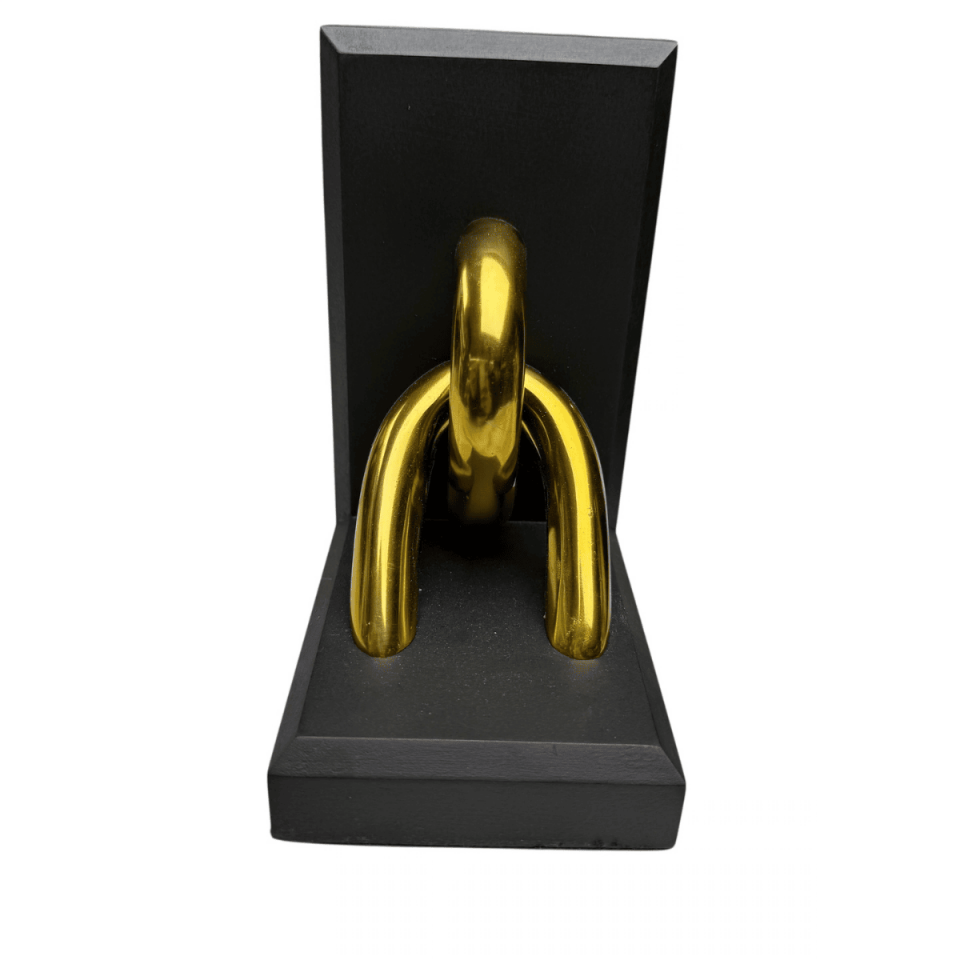 ZİNCİR TASARIMLI 2'Lİ KİTAP TUTUCU