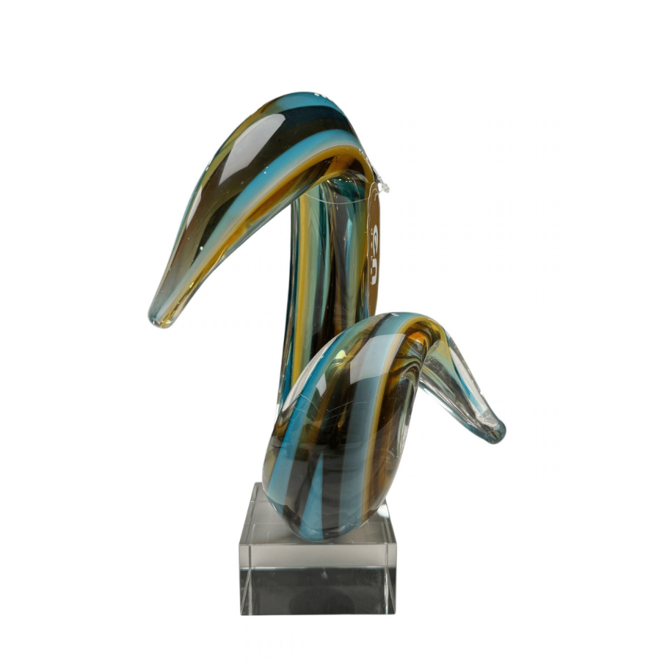 CAM SPİRAL SOYUT DEKORATİF OBJE