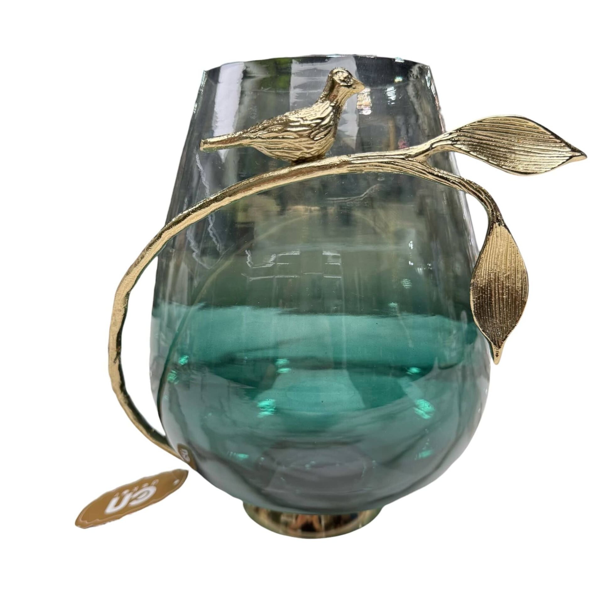 KUŞ FİGÜRLÜ DEKORATİF VAZO