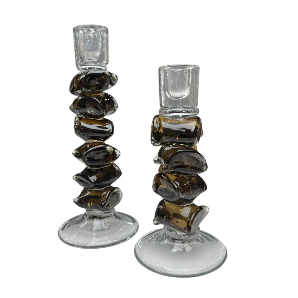 2'Lİ CAM DEKORATİF ŞİŞE