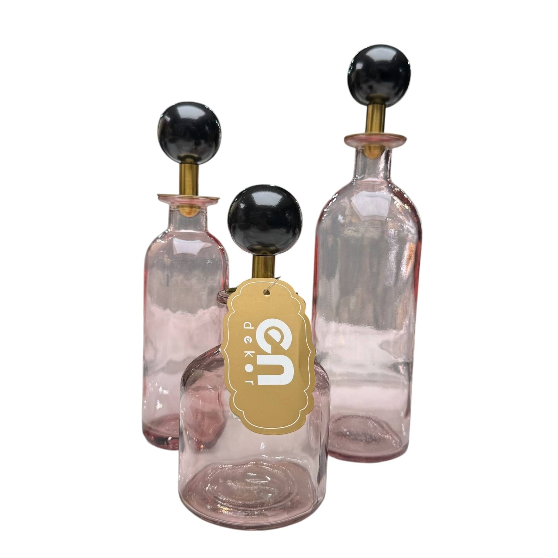 3'LÜ CAM ŞİŞE SET