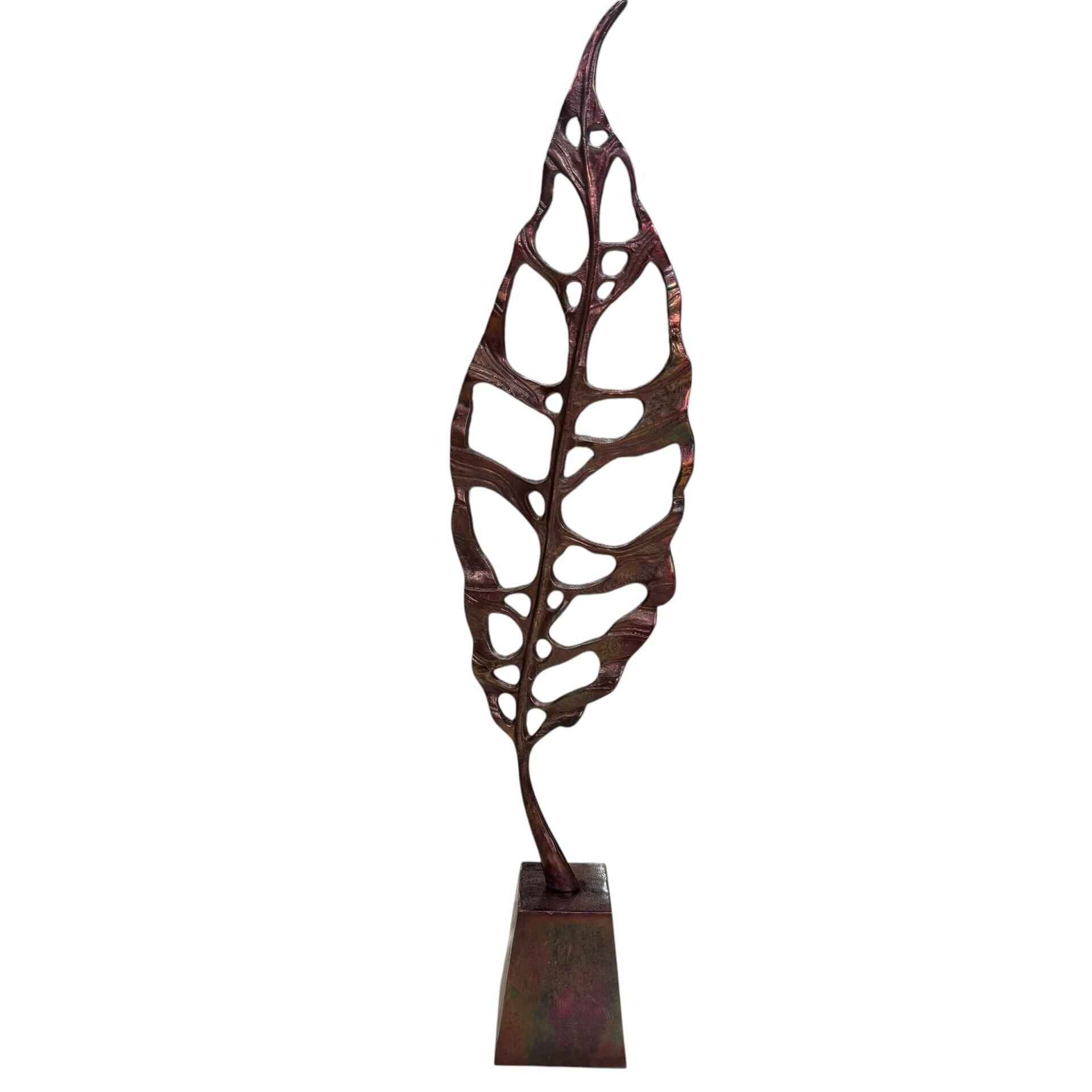 KÜÇÜK DÖKÜM YAPRAK DEKORATİF OBJE