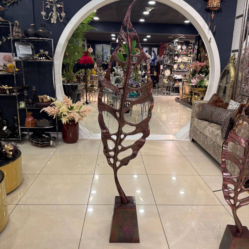 KÜÇÜK DÖKÜM YAPRAK DEKORATİF OBJE