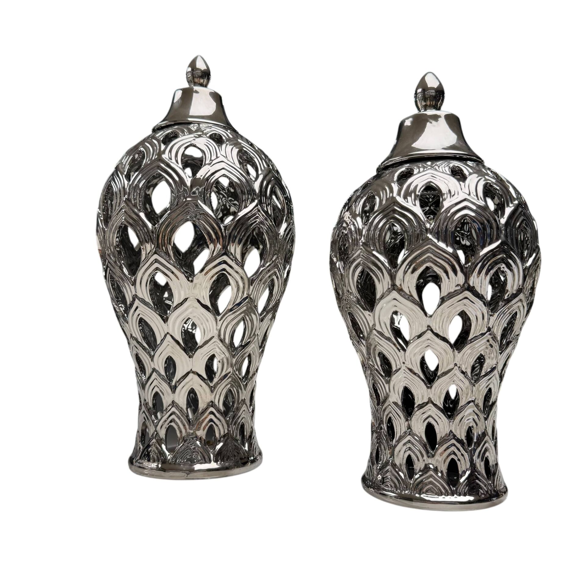 METAL KAPAKLI DEKORATİF KÜP (2’Lİ SET)